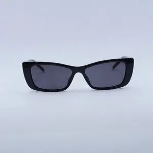 Gucci Sunglasses Gg1681s 001 Black Black Grey 53/14/140 - NWT Gucci GG1681S 001 Black Cat Eye Sunglasses Unisex New  main image 4